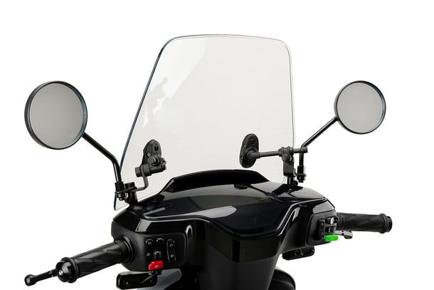 Windschild Puig Trafic mit ABE für Niu MQI GT EVO, MQI GT, MQI + SPORT