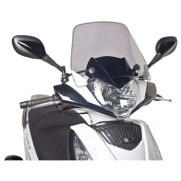 Windschild Puig Trafic mit ABE für Kymco People GT 300i ABS E4, People GT 300i ABS, People GT 125i