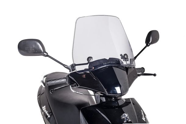 Windschild Puig Trafic mit ABE für Peugeot Kisbee 100 Bj. 2015 - 2017