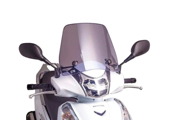 Windschild Puig Trafic mit ABE für Honda SH 300i E4 (Bj. 2018 - 2023)