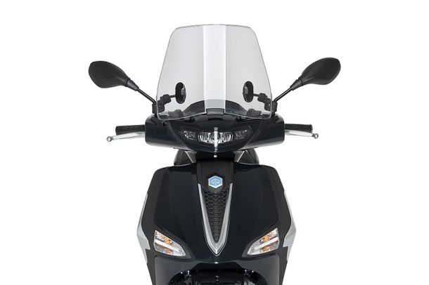 Windschild Puig Trafic mit ABE für Piaggio Liberty 125 Bj. 2025 - 2026