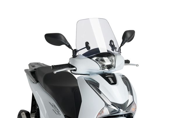 Windschild Puig Trafic mit ABE für Honda SH 150i 4T E4, SH 125i 4T E4 Bj. 2017 - 2020