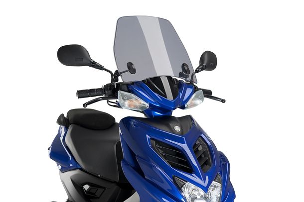 Windschild Puig Trafic mit ABE für Yamaha Aerox 50 2T LC E2, Aerox 50 2T LC Naked E2 Bj. 2013 - 2020