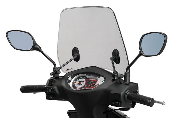 Windschild Puig Trafic mit ABE für SYM Mask 125 ie E4, Mask 125 ie E5 Bj. 2018 - 2023