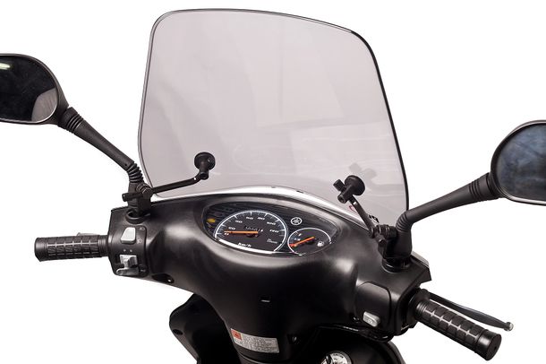 Windschild Puig Trafic mit ABE für Yamaha Vity 125, XC 125 E Vity Bj. 2008 - 2016