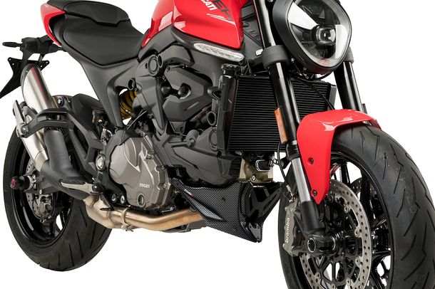 Windschild Puig Bugspoiler mit ABE für Ducati MONSTER 937, MONSTER 937 PLUS, MONSTER 937 SP (Bj. 2021 - 2025)