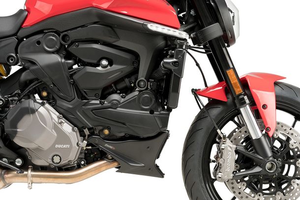 Windschild Puig Bugspoiler mit ABE für Ducati Monster 937, Monster 937 Plus, Monster 937 SP Bj. 2021 - 2025