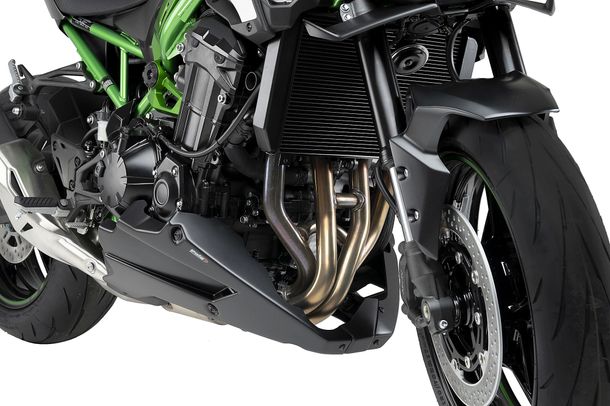 Puig Bugspoiler für Kawasaki Z900, Z900SE (Bj. 2017-2026) - Mattschwarz – Bild 6