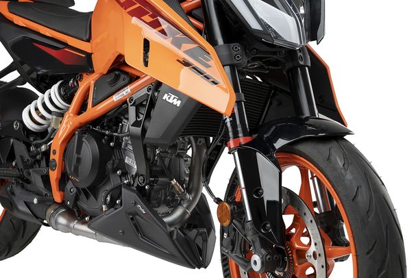 Windschild Puig Bugspoiler mit ABE für KTM 390 Duke Bj. 2021 - 2025