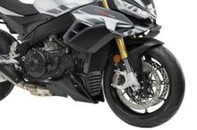 Para-brisa Puig Bugspoiler 252 x 405 mm com homologação ABE para Aprilia Tuono V4 1100 Factory, Tuono V4 1100 Ano de Fabricação 2021 - 2026