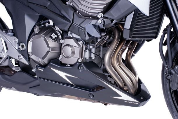 Windschild Puig Bugspoiler mit ABE für Kawasaki Z800, Z800E Bj. 2013 - 2016