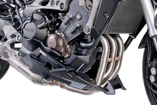 Windschild Puig Bugspoiler mit ABE für Yamaha MT-09, MT-09 Street Rally, MT-09 Sport Tracker, MT-09 Tracer Bj. 2013 - 2020