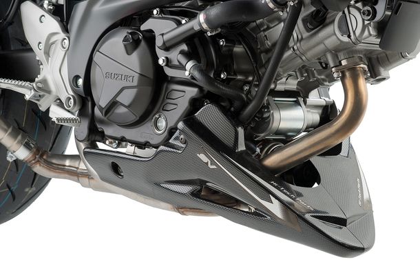 Windschild Puig Bugspoiler mit ABE für Suzuki SV650, SV650N, SV650S, DL650 V-STROM, DL650 V-STROM ABS, u.a. (Bj. 1999 - 2026)