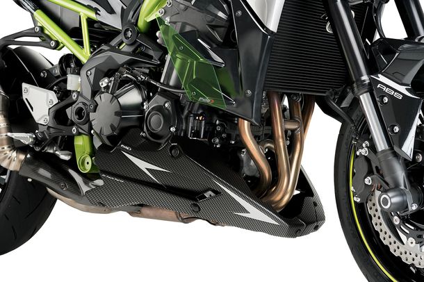 Windschild Puig Bugspoiler mit ABE für Kawasaki Z900, Z900SE Bj. 2017 - 2024