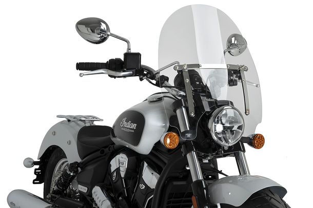 Windschild Puig Daytona III mit ABE für Yamaha Vmax, SR125, SR 125 SE, XV535 Virago, u.a. u.a. (Bj. 1984 - 2026)