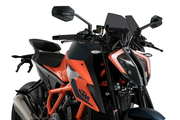 Windschild Puig New Generation Sport 265 x 330 mm mit ABE für KTM 1290 Superduke R, 1290 Superduke RR, 1290 Superduke R EVO Bj. 2020 - 2024
