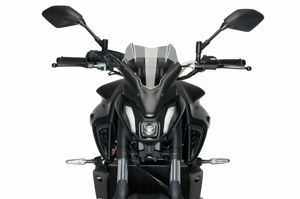 Windschild Puig New Generation Sport 320 x 235 mm mit ABE für Yamaha MT-07, MT-07 Pure Bj. 2021 - 2024