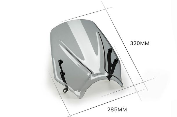 Parabrisas Puig New Generation Sport 320 x 285 mm con ABE para Triumph Trident 660 año 2021 - 2025