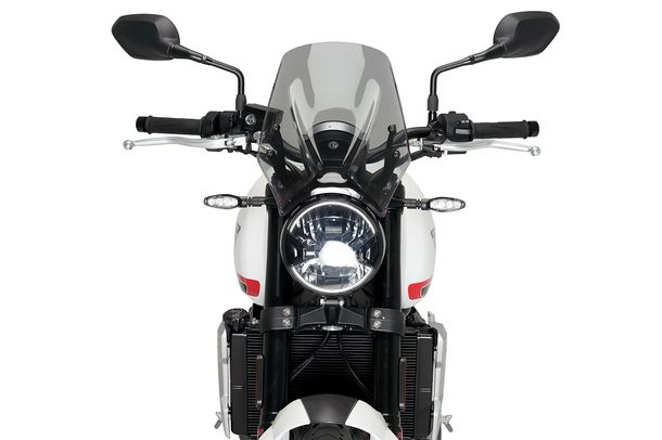 Windschild Puig New Generation Sport 320 x 285 mm mit ABE für Triumph Trident 660 Bj. 2021 - 2025