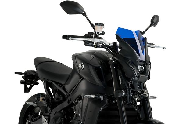 Windschild Puig New Generation Sport 325 x 260 mm mit ABE für Yamaha MT-09 SP, MT-09 Bj. 2021 - 2023