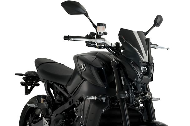 Windschild Puig New Generation Sport 325 x 260 mm mit ABE für Yamaha MT-09 SP, MT-09 Bj. 2021 - 2023
