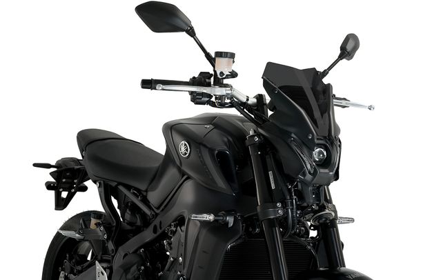 Windschild Puig New Generation Sport 325 x 260 mm mit ABE für Yamaha MT-09 SP, MT-09 Bj. 2021 - 2023