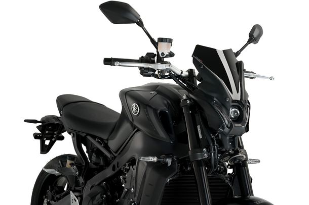 Windschild Puig New Generation Sport 325 x 260 mm mit ABE für Yamaha MT-09 SP, MT-09 Bj. 2021 - 2023