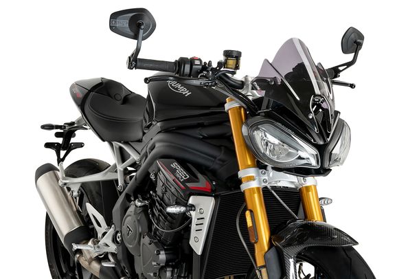 Windschild Puig New Generation Sport 305 x 275 mm mit ABE für Triumph Speed Triple 1200 RS Bj. 2021 - 2025