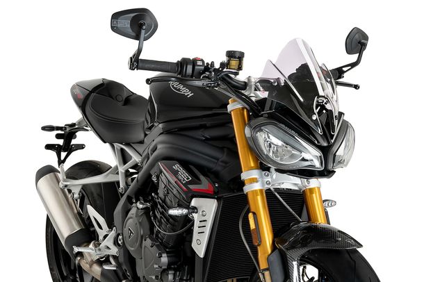 Windschild Puig New Generation Sport 305 x 275 mm mit ABE für Triumph Speed Triple 1200 RS Bj. 2021 - 2025