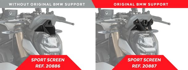 Windschild Puig New Generation Sport mit ABE für BMW S1000R, M1000R Bj. 2021 - 2024