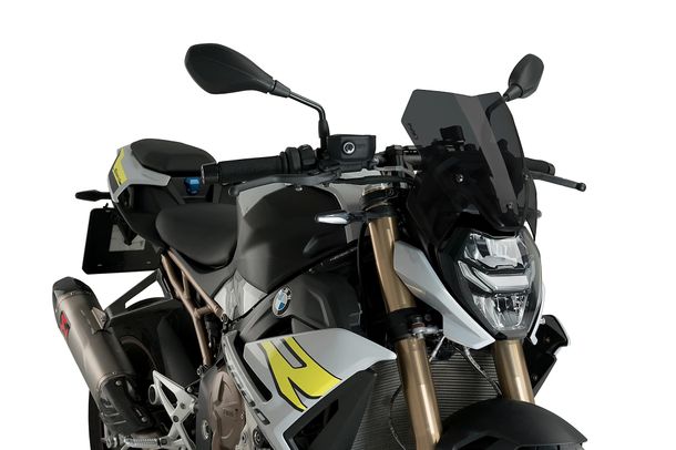 Windschild Puig New Generation Sport mit ABE für BMW S1000R, M1000R Bj. 2021 - 2024