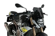 Puig New Generation Sport windshield with ABE for BMW S1000R, M1000R Year 2021 - 2024