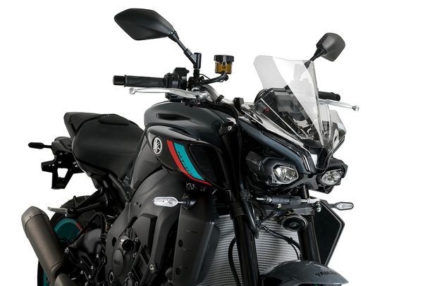 Windschild Puig New Generation Sport 355 x 330 mm mit ABE für Yamaha MT-10, MT-10 SP Bj. 2022 - 2026