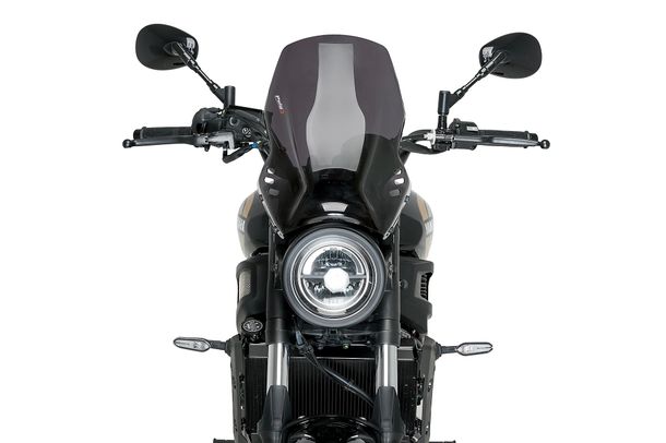 Windschild Puig New Generation Sport 345 x 275 mm mit ABE für Yamaha XSR700 (Bj. 2022 - 2026)