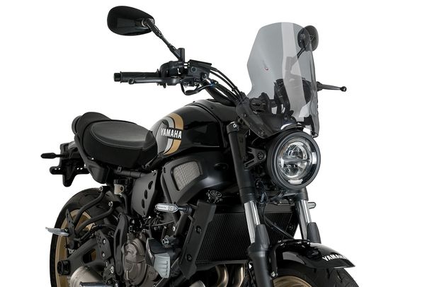 Windschild Puig New Generation Sport 345 x 275 mm mit ABE für Yamaha XSR700 Bj. 2022 - 2026