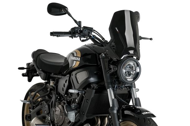Windschild Puig New Generation Sport 345 x 275 mm mit ABE für Yamaha XSR700 Bj. 2022 - 2026