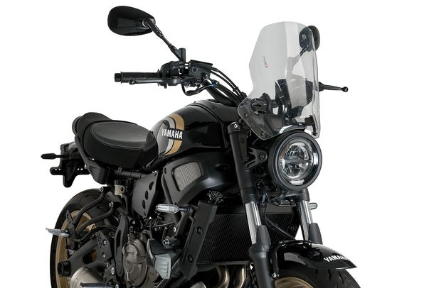 Windschild Puig New Generation Sport 345 x 275 mm mit ABE für Yamaha XSR700 Bj. 2022 - 2026