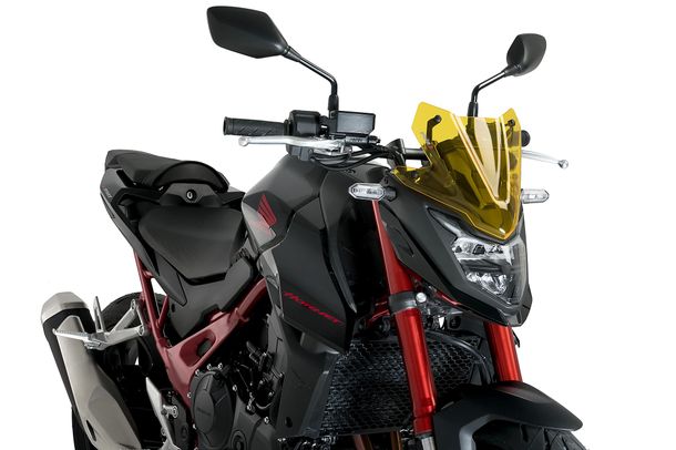 Windschild Puig New Generation Sport 268 x 270 mm mit ABE für Honda CB750 Hornet Bj. 2023 - 2024