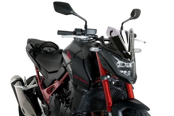 Windschild Puig New Generation Sport 268 x 270 mm mit ABE für Honda CB750 Hornet Bj. 2023 - 2024