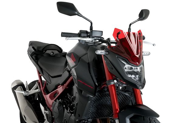 Windschild Puig New Generation Sport 268 x 270 mm mit ABE für Honda CB750 Hornet Bj. 2023 - 2024