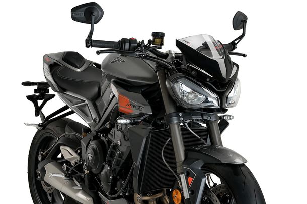Windschild Puig New Generation Sport mit ABE für Triumph Street Triple 765 RS, Street Triple 765 R Bj. 2023 - 2025