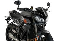 Větrolam Puig New Generation Sport s homologací ABE pro Triumph Street Triple 765 RS, Street Triple 765 R r. v. 2023 - 2025