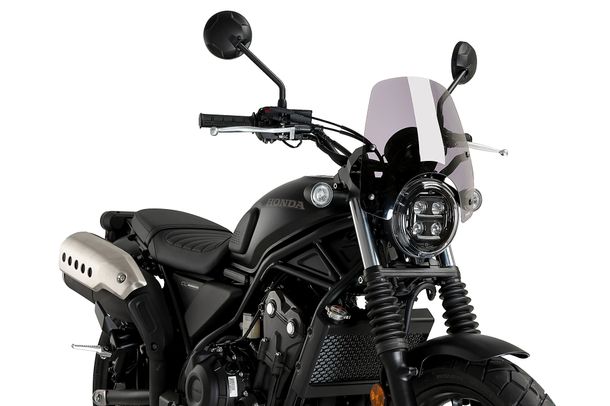 Windschild Puig New Generation Sport 320 x 325 mm mit ABE für Honda CL 500 Bj. 2023 - 2026