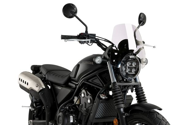 Windschild Puig New Generation Sport 320 x 325 mm mit ABE für Honda CL 500 Bj. 2023 - 2026