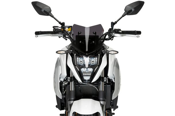 Windschild Puig New Generation Sport 230 x 235 mm mit ABE für Cfmoto 650NK Bj. 2017 - 2026