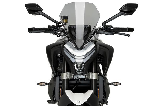 Windschild Puig New Generation Sport 355 x 310 mm mit ABE für Cfmoto 450NK Bj. 2023 - 2026