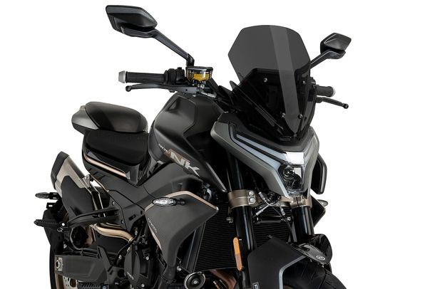 Windschild Puig New Generation Sport 355 x 310 mm mit ABE für Cfmoto 800NK Sport, 800NK Advanced Bj. 2023 - 2026