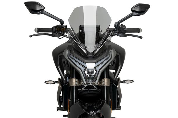 Windschild Puig New Generation Sport 355 x 310 mm mit ABE für Cfmoto 800NK Sport, 800NK Advanced Bj. 2023 - 2026