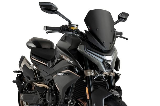 Windschild Puig New Generation Sport 355 x 310 mm mit ABE für Cfmoto 800NK Sport, 800NK Advanced Bj. 2023 - 2026