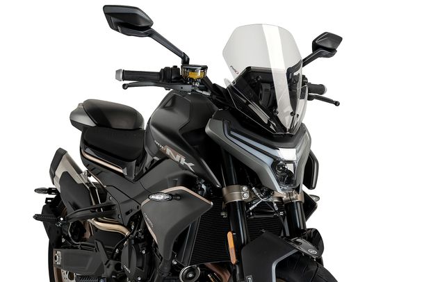 Windschild Puig New Generation Sport 355 x 310 mm mit ABE für Cfmoto 800NK Sport, 800NK Advanced Bj. 2023 - 2026